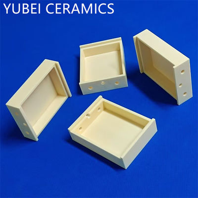 High Temperature 1600℃ Refractory Ceramic Crucibles Corrosion Resistant